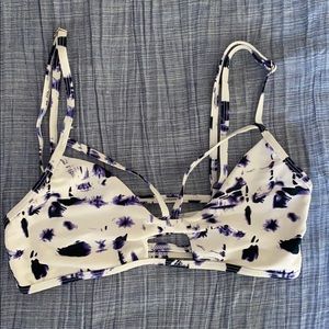 Tie Dye Swim Top